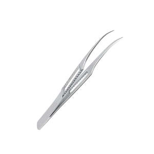 Pinzas Oftálmicas de Oftalmología, Instrumento Harms Colibri, Pinzas de 0.12mm, 1x2 Dientes, Acero Inoxidable, Uso Manual en Hospitales - Product Image 1