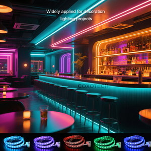 Tira de luces LED RGB <span class=keywords><strong>SMD</strong></span> 5050, IP65, 50M, 10M, cambio de Color, PVC, alto lumen, decoración de fiesta de Navidad, iluminación de cinta <span class=keywords><strong>Flexible</strong></span> - Product Image 6