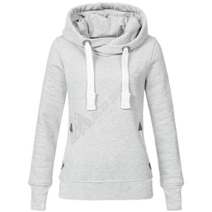 Nueva Colección de Sudaderas con Capucha de Forro Polar para Mujer, Tallas Grandes, Elegantes, con Bordado Frontal Personalizado, Ecológicas, Precio al por Mayor - Product Image 1
