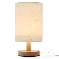 Lampe de bureau LED réglable, écologique, garantie 10 ans, commande par bouton-poussoir, design original, noir et blanc, chambre d'hôtel, salon