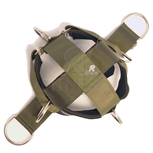 Arnés de Cuello para Levantamiento de Pesas, Entrenamiento, Gimnasio, Boxeo, Reforzador, Acolchado de 4MM, Ligero, con Hebilla, Protección Profesional, Ejercitador - Product Image 3