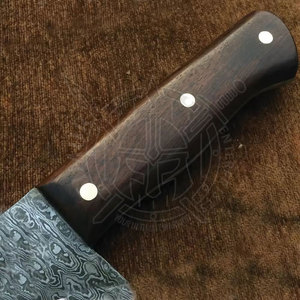 มีดตัดเหล็กดามัสกัสเป็นมิตรต่อสิ่งแวดล้อมด้ามจับไม้วอลนัทด้ามจับเครื่องล้างจานสไตล์ทันสมัยปลอดภัยในห้องครัว - Product Image 6