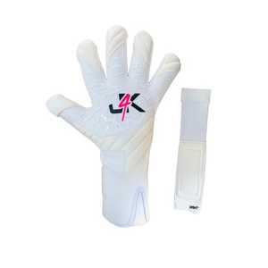 Gants de gardien de but en cuir de qualité supérieure personnalisables coupe personnalisée poignée en latex de football en gros - Product Image 5