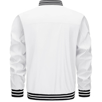 Veste universitaire pour homme en satin 100% polyester, design personnalisé, nouvelle mode, vestes d'hiver pour homme, vestes de baseball universitaires personnalisées