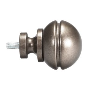 Embouts de rideau en bois de qualité supérieure tuyau de tringle à rideau pour portes et fenêtres embouts décoratifs de couleur naturelle - Product Image 3