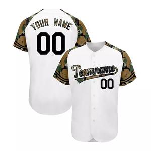 Nueva Camiseta de Béisbol Personalizada con Botones para Hombre Adulto, de Alta Calidad, 100% Poliéster, Antibacteriana, Transpirable, de Secado Rápido, para Deportes de Equipo - Product Image 6