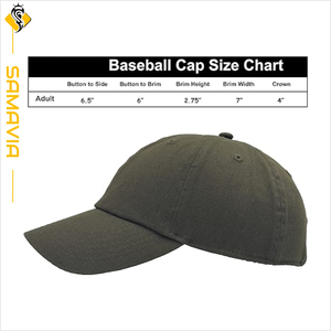 Gorras de béisbol de moda de algodón transpirable gorras de estilo Retro ajustables bordadas de alta calidad SAMAVIA última tendencia UE, Mercado del Reino Unido - Product Image 4