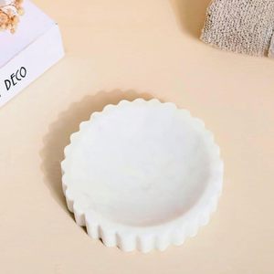 Porte-savon en marbre naturel artisanal de haute qualité, respectueux de l'environnement, avec un design Art déco pour la salle de bain et la cuisine - Product Image 6