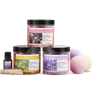 100% Gommage au sel minéral naturel Exfoliant naturel pour la peau au sel rose riche en minéraux du Pakistan - Product Image 1