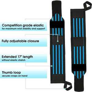 สายรัดข้อมือปรับได้คุณภาพสูงสายรัดข้อมือเกรดมืออาชีพสำหรับงานหนัก - Product Image 4