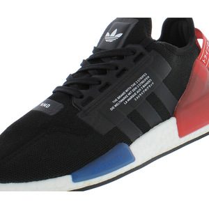 Chaussures Adidas NMD R1.V2 pour hommes Couleur : Noir foncé/Noir foncé/Blanc nuage 100% authentiques - Product Image 2