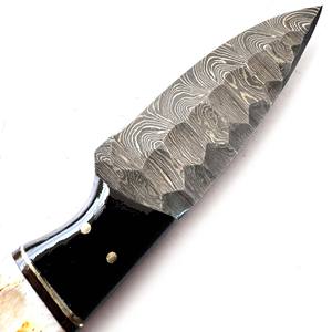 Couteau à lame vierge Full Tang en acier Damas fait à la main à bas prix OEM bon marché de 9 "en gros fabriqué à l'usine - Product Image 3