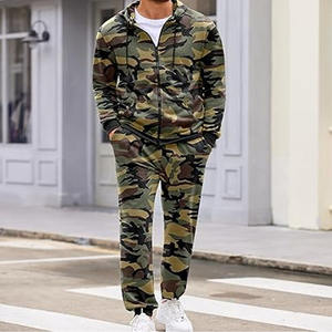 Conjunto Deportivo para Hombre, Pantalones Deportivos, Chaqueta de Gimnasio con Cremallera, Conjunto de Chándal para Hombre, Subido por Dress Sports - Product Image 5