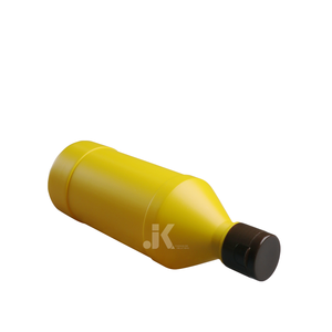Vietnam usine produit chaud OEM/ODM HDPE emballage en plastique bouteille de liquide ronde 500ml jaune blanc meilleure qualité M0316 - Product Image 2