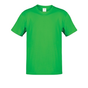 เสื้อยืดผ้าฝ้ายออร์แกนิคสำหรับผู้ชายแบบใหม่แห้งเร็วสีสวยโลโก้ของคุณเอง2025 100% - Product Image 5