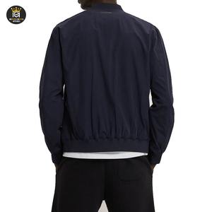 Abrigos para hombre, chaqueta para correr personalizada, bombardero bordado de satén, ropa para hombre, chaqueta cortavientos de béisbol para correr - Product Image 5