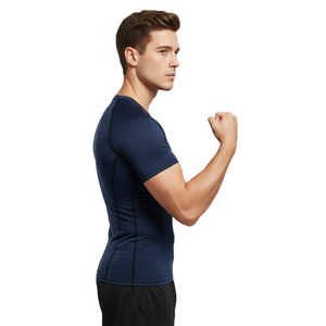 เสื้อกีฬาออกแบบโลโก้เองได้ สำหรับผู้ชาย ผู้หญิง และทุกเพศ เหมาะสำหรับออกกำลังกาย ฟิตเนส ซับลิเมชั่น ระบายอากาศ น้ำหนักเบา แห้งเร็ว - Product Image 3