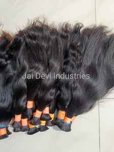 Meilleur fournisseur de cheveux en vrac de temple indien pour les usines, machine à double trame à double trame de haute qualité pour cheveux lâches - Product Image 2