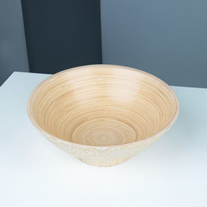 Cuenco de bambú hilado natural artesanal de Vietnam-TS2010 - Product Image 3