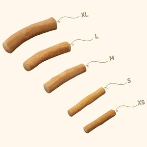 Varillas masticables para perros ecológicas estándar de exportación, huesos hechos de cuerda de madera duradera, juguetes para masticar perros para gatos embalados en bolsas de Vietnam - Product Image 4