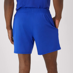 กางเกงขาสั้นเล่นบาสเก็ตบอลของผู้ชาย300 GSM น้ำหนักเบากางเกงขาสั้นระบายอากาศสีพื้นทรงหลวมแบบ100% - Product Image 3