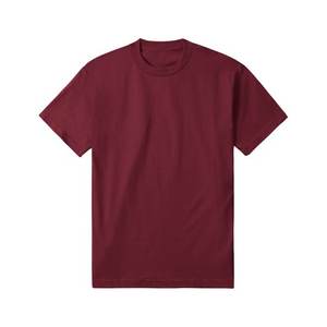 T-shirt uni à col ras du cou pour hommes, t-shirt uni en coton uni, grande et grande taille disponible - Product Image 2