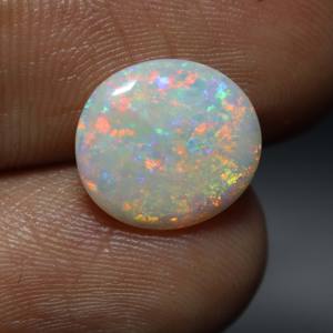 Cabujón de ópalo australiano Ópalo australiano natural Sólido Coober Pedy Multi Fire Opal Piedra preciosa suelta - Product Image 4