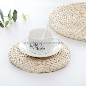 Coaster <b>Plate</b> Woven Rattan Eco-Friendly Handmade High Quality Carton Packaging - Product Image 4