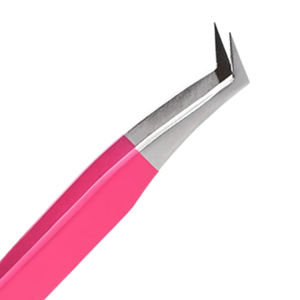 Juego de pinzas para pestañas de acero con logotipo personalizado de 3 uds, Etiqueta Privada para cosméticos y suministros de belleza - Product Image 1