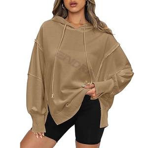 Sudaderas con capucha de lana suave de talla grande para mujer con bolsillos Ajuste acogedor para salidas casuales Jersey Ropa deportiva para invierno y primavera - Product Image 1