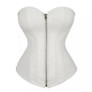 2025-2026 High Quality Pu Leather Stitching <b>Corset</b> Tops Lady Sexy Party Underbust Waist Trainer Underwear - Product Image 6