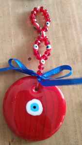 Perles de verre rondes blanches peintes sur mesure à partir de 6mm, idéales pour les créateurs de bijoux - Product Image 5