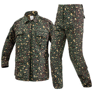 Uniforme táctico para exteriores, uniforme de seguridad de estilo personalizado de manga larga de camuflaje, diseño de logotipo personalizado, uniforme de hombre, ropa de calle - Product Image 1
