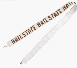 Correa de monedero personalizada hecha a mano con cuentas del día del juego, correa de cuentas bordada para bandolera y bolsos de hombro - Product Image 5