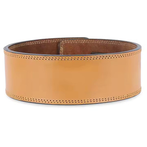 Cinturón de Levantamiento de Pesas Unisex Personalizado con Logotipo, Transpirable, de Cuero Vacuno, Duradero y Cómodo para Entrenamiento de Gimnasio y Fitness - Product Image 3