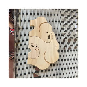 African Animals Wooden Animal Eco Friendly <b>Gifts</b> for Kids Wooden Toys Educational lion Elephant <b>Giraffe</b> Hippo Rhino zebra - Product Image 5