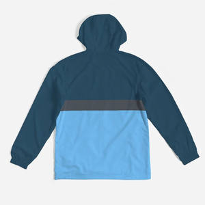 Custom Logo Custom DTG Printing <b>Canvas</b> Outdoor Waterproof Sublimation Reversible High Street Windbreaker <b>Jacket</b> for <b>Men</b> - Product Image 2
