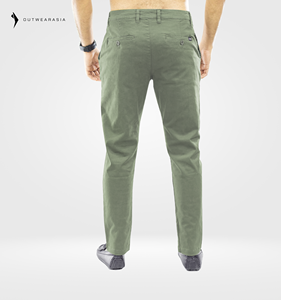 Pantalon long cargo élégant Temakaw Pantalon de travail décontracté à taille moyenne avec décoration en cristal Durable et élégant - Product Image 5