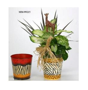 กระถางต้นไม้โลหะชุบพรีเมี่ยมดีไซน์มินิมอลสำหรับบ้านโรงแรมสวนชิ้นงานศิลปะตกแต่งด้วยแมลงที่ไม่เหมือนใคร - Product Image 5