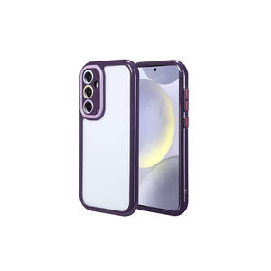 Funda Protectora de Silicona de la Serie NXXA Color Morado Oscuro para Samsung Galaxy S24, Motorola G22 y Vivo Y17, Compatible con la Cámara - Product Image 1