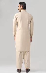 ชุดเสื้อผ้าผู้ชายแบบดั้งเดิม ชัลวาร์ คามีซ ตัดเย็บอย่างประณีต ผ้าฝ้ายคุณภาพพรีเมียม - Product Image 4
