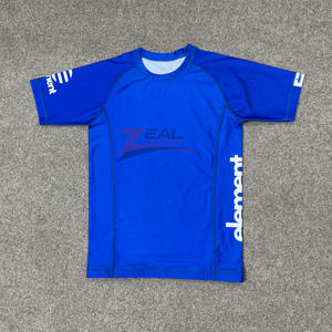 Rashguards de MMA Personalizados con Impresión por Sublimación, Protección Ultravioleta, 240 gsm, Compresión, Rashguards de Grappling y BJJ Hechos en Pakistán - Product Image 1