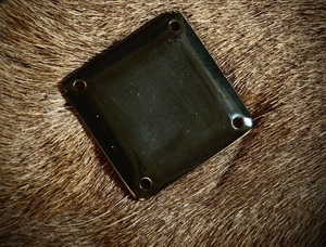 Aiguilles à tisser en corne de buffle naturelle Couteaux d'artisanat en bois d'Inde pour souvenirs et conceptions de couteaux de cuisine de style animal - Product Image 2