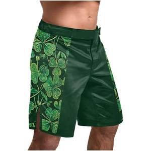 Shorts de boxe MMA pour hommes adultes de bonne qualité, extensibles, respirants, légers, tissu à séchage rapide, design par sublimation, vêtements de combat BJJ - Product Image 5