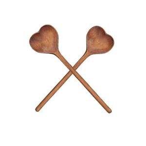 Cuillères de cuisson en bois de manguier avec surface lisse et tailles personnalisées Ensemble de cuillères en bois d'acacia avec polissage sans danger pour les aliments pour un usage quotidien en cuisine - Product Image 3