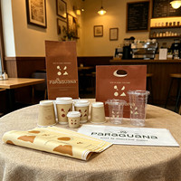 Gobelets en papier personnalisés AT PACK en gros pour les cafés, gobelets à café jetables à double paroi