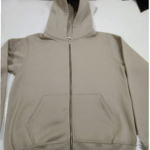 Sweat à capuche vintage à fermeture éclair, imprimé camouflage patchwork personnalisé par le fabricant, délavé à l'acide, streetwear, couleur contrastée, camouflage - Product Image 6