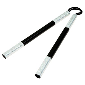 Nunchakus en mousse EVA avec chaîne en acier inoxydable Équipement d'arts martiaux Kungfu Nunchucks - Product Image 4