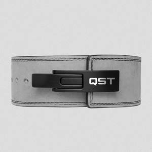 Cinturón de Levantamiento de Pesas de Cuero con Logotipo Personalizado QST, Hebilla de Palanca de Acero, Soporte Lumbar para Entrenamiento de Gimnasio, Powerlifting y Strongman - Product Image 2