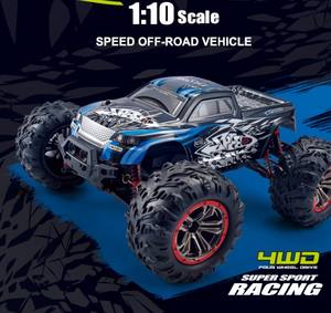 HOSHI N516 <span class=keywords><strong>Auto</strong></span> <span class=keywords><strong>da</strong></span> <span class=keywords><strong>Corsa</strong></span> RC 1/10 4WD Fuoristrada Monster Truck ad Alta Velocità Veicolo Elettrico con 2 Batterie e Luci LED Modello Hobby Grade RTR - Product Image 2